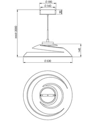 Pendul Aragon Fabas 3357-42-102