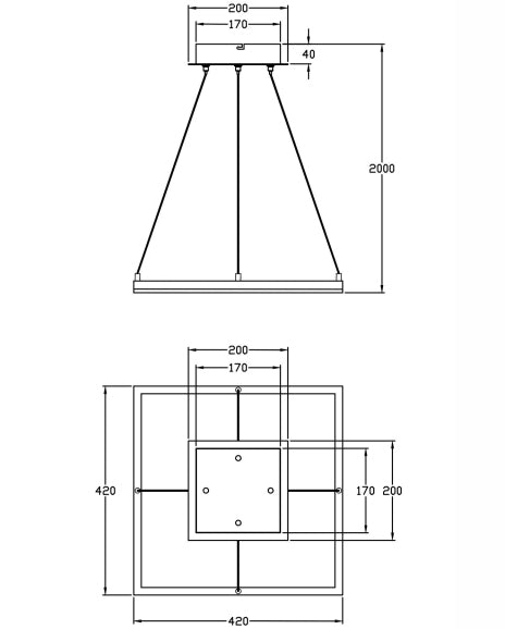 Pendul Bard Fabas 3394-40-102