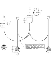 Pendul Blog Led Fabas 3472-47-225