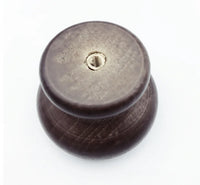Buton pentru mobila, Lavender3 450NG48, finisaj nuc, D:40 mm