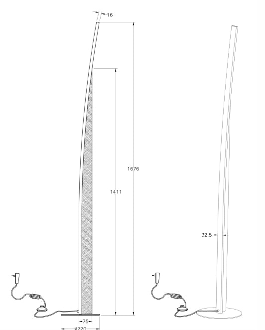 Lampadar Cordoba Fabas 3697-10-102