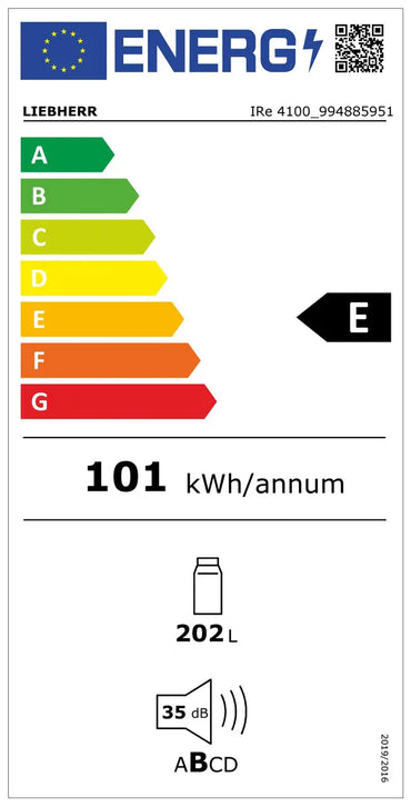 Frigider integrabil cu EasyFresh IRe 4100 Pure, Liebherr