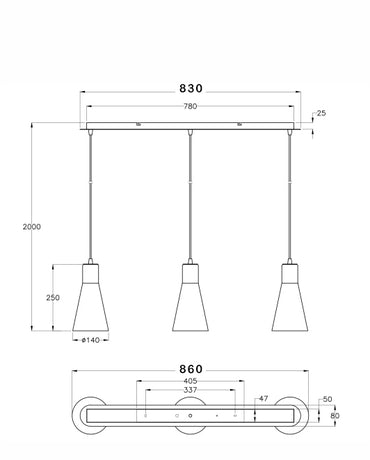 Pendul Dafne Fabas 3596-47-125