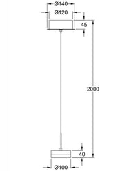 Pendul Dunk Fabas 3239-40-119