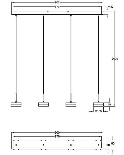 Pendul Dunk Fabas 3239-49-119