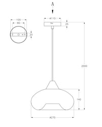 Pendul Ela Fabas 3489-40-126