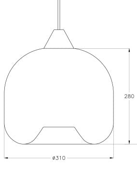 Pendul Kit Luci Fabas 3490-50-125