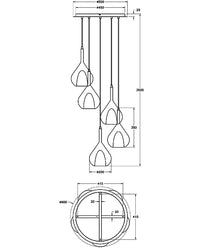 Pendul Lila Fabas 3481-49-362