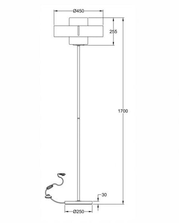 Lampadar Loto Fabas 3750-10-282