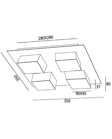 Lampadar Lucas Fabas 3601-84-282