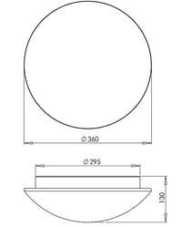 Plafoniera Pandora Fabas 3222-65-102