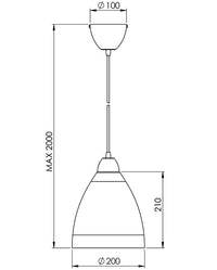 Pendul Provenza Fabas 2907-44-125