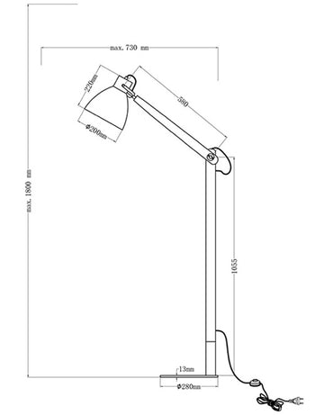 Lampa Sveva Fabas 3644-11-101