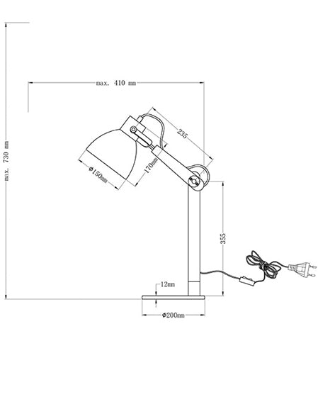 Lampa Sveva Fabas 3644-30-102