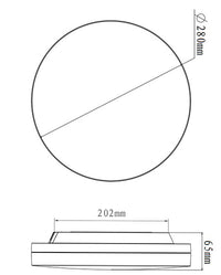 Plafoniera Trigo Fabas 3525-63-102