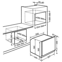 Cuptor incorporabil Coloniale SFP805PO, Smeg