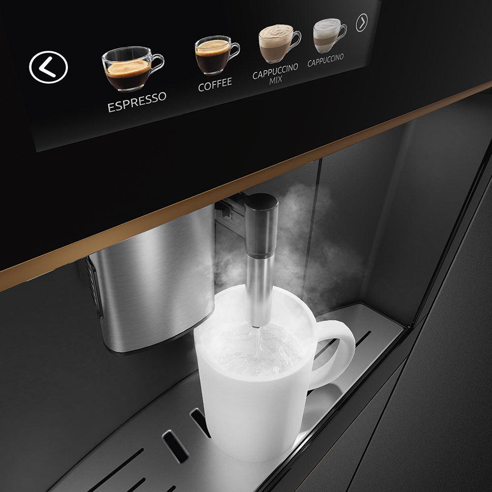 Espressor incorporabil Dolce Stil Novo CMS4604NR, Smeg