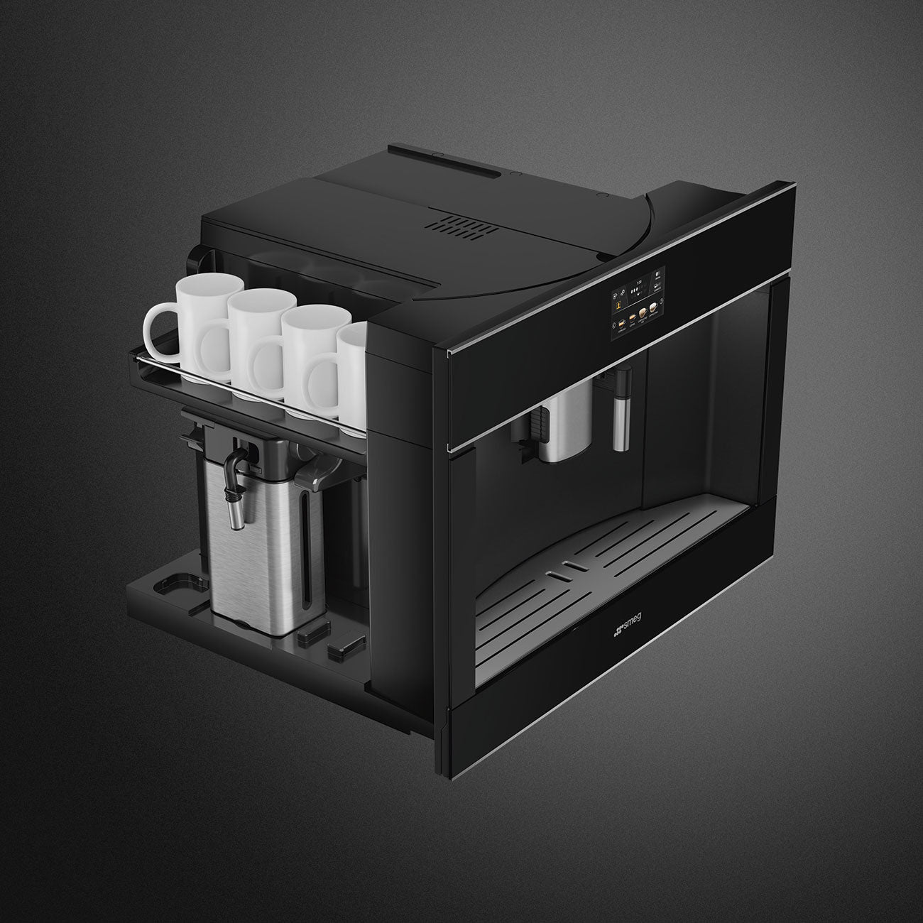 Espressor incorporabil Dolce Stil Novo CMS4604NX, Smeg