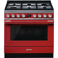 Aragaz Portofino CPF9GMR1, Smeg