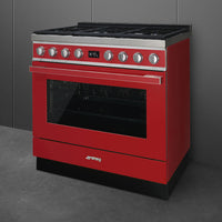 Aragaz Portofino CPF9GMR1, Smeg