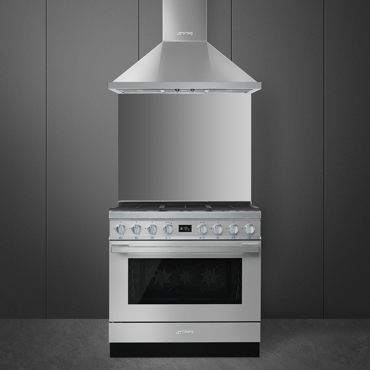 Aragaz Portofino CPF9GMX1, Smeg