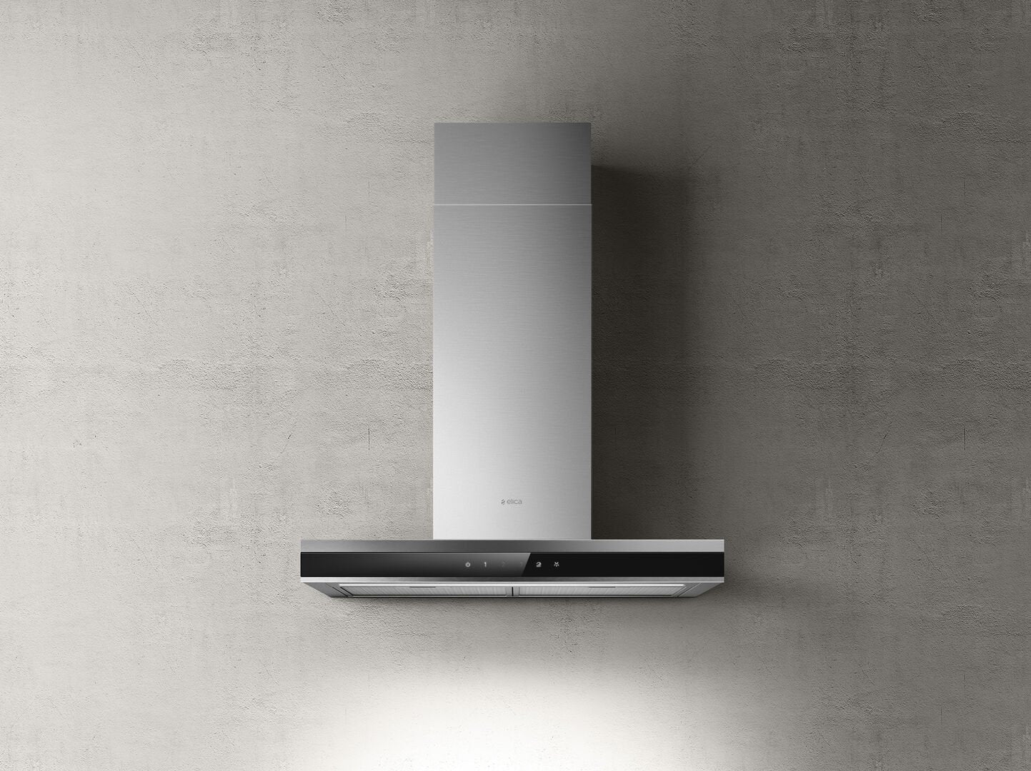 Hotă Neagră/Inox Adéle Montaj Pe Perete 60cm BLIX/A/60, Elica