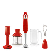 Blender cu accesorii 50's Style HBF02RDEU, Smeg