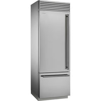 Combină frigorifică Classica RF376LSIX, Smeg