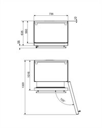 Combină frigorifică Classica RF376RSIX, Smeg