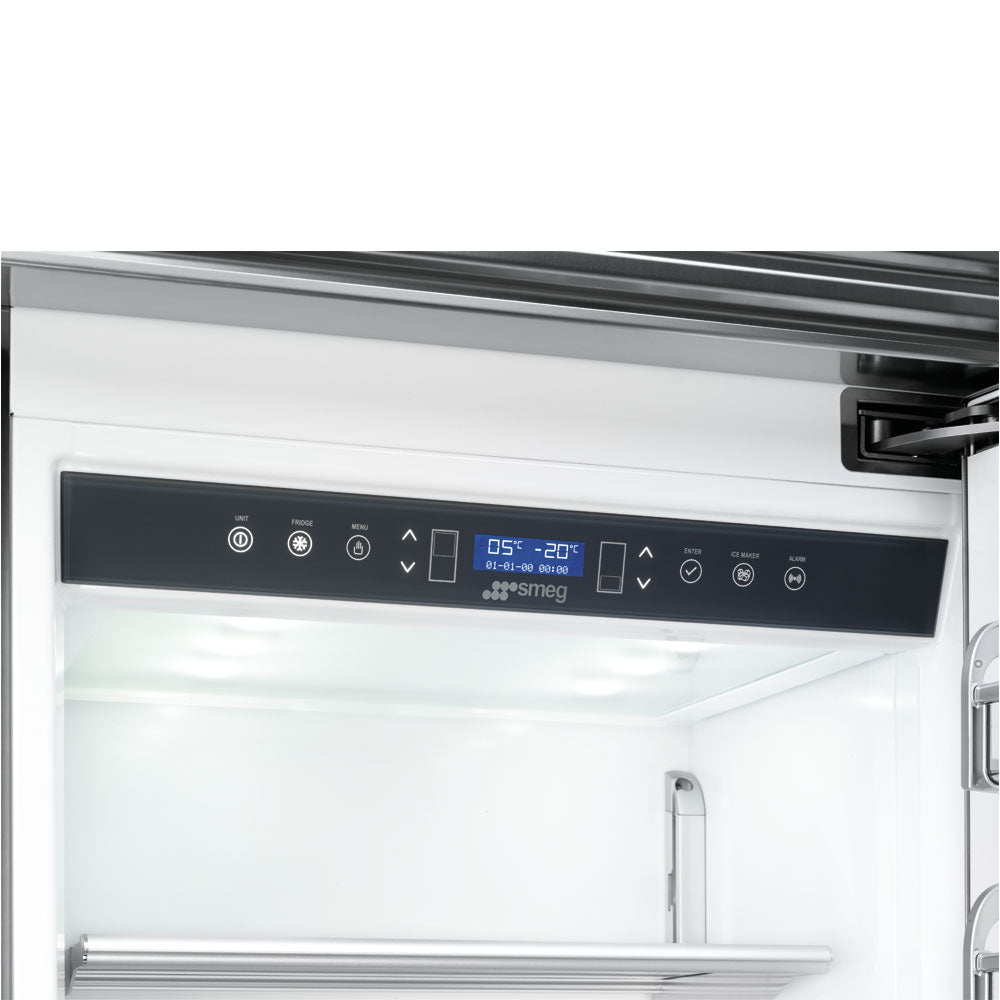 Combină frigorifică Classica RF376RSIX, Smeg