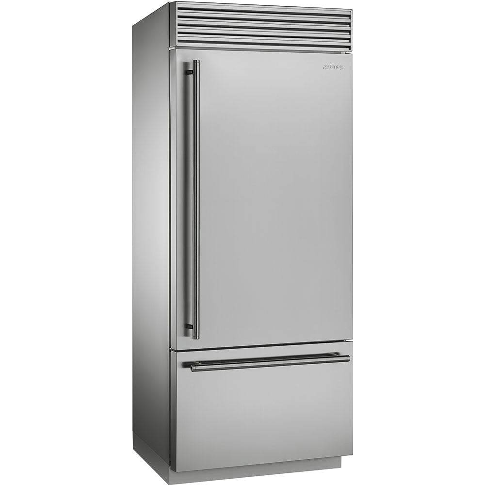 Combină frigorifică Classica RF396RSIX, Smeg