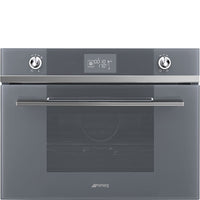 Cuptor incorporabil compact cu abur Linea SF4102VCS, Smeg