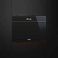 Cuptor incorporabil compact cu abur Dolce Stil Novo SF4604PVCNR1, Smeg