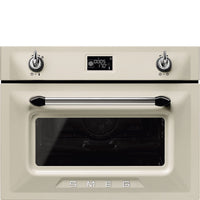 Cuptor cu microunde incorporabil compact Victoria SF4920MCP1, Smeg