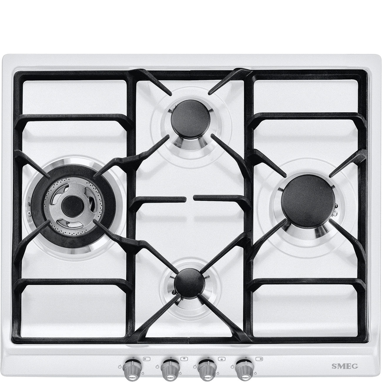 Plită gaz Cortina SR764BS1, Smeg