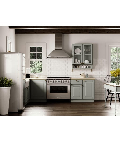 Aragaz Portofino CPF9GPX, Smeg