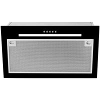 Hotă încorporabilă GFG 2 Black, motor cu turbină dublă, 55 cm, Teka